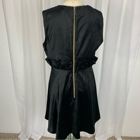 Ted Baker Celeena Queen Bee black velvet dress NWT - Picture 4 of 16